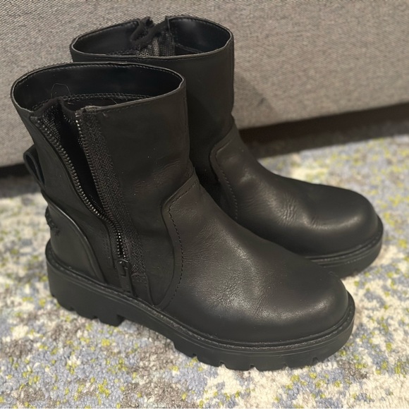 UGG Polk Bootie BLACK size 5 - Picture 3 of 7